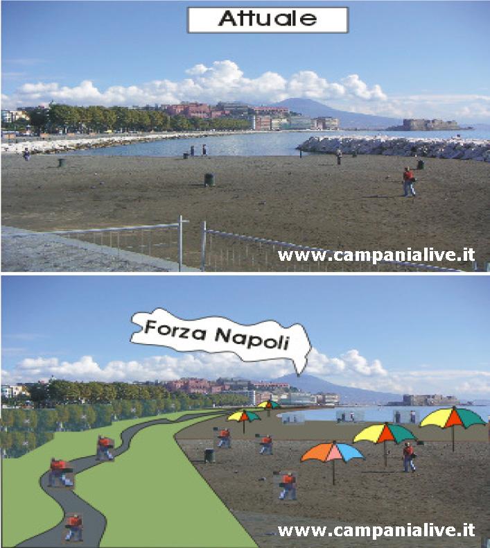 Un proposta per Napoli: rinaturalizzazione e adeguamento ambientale del litorale