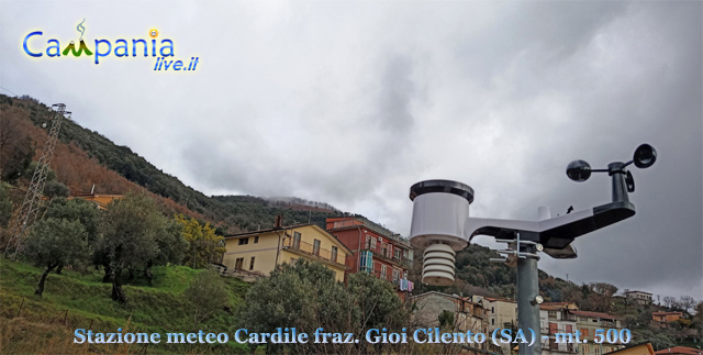 Foto della stazione meteo Gioi Cilento - Fraz. Cardile (SA)