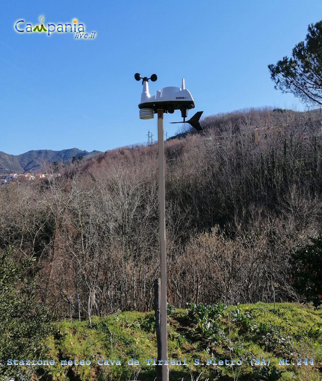 Foto della stazione meteo Cava de' Tirreni - S.Pietro (SA)