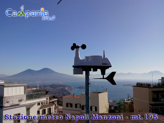 Foto della stazione meteo Napoli Manzoni
