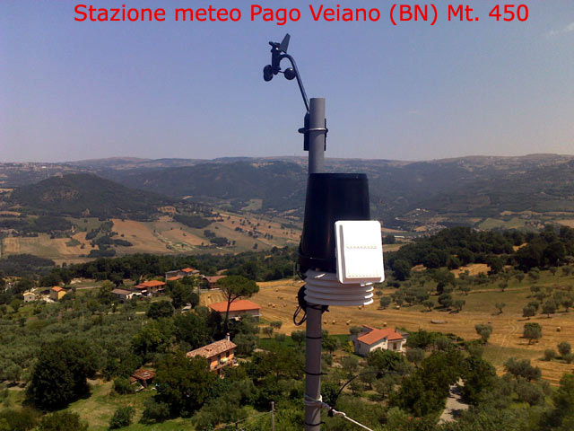 Foto della stazione meteo Pago Veiano (BN)