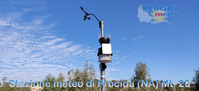 Foto della stazione meteo Procida loc. Ciraccio (NA) Foto della stazione meteo Procida loc. Ciraccio (NA)