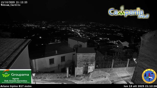 Ariano Irpino Cardito live Webcam - Ultima immagine ripresa
