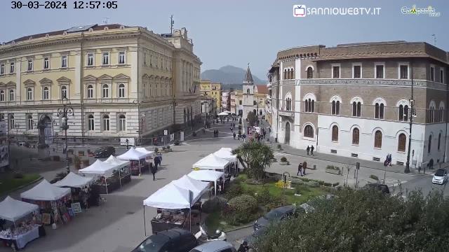 Benevento - Corso Garibaldi live Webcam - Ultima immagine ripresa