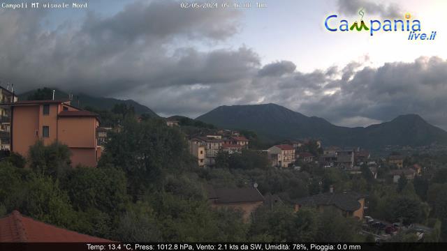 Campoli del Monte Taburno (BN) mt. 439 live Webcam - Ultima immagine ripresa