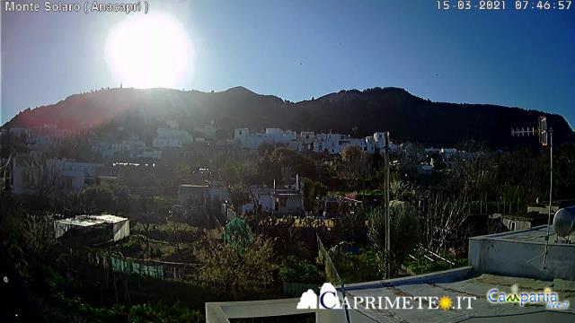 Anacapri (NA) - Monte Solaro live Webcam - Ultima immagine ripresa