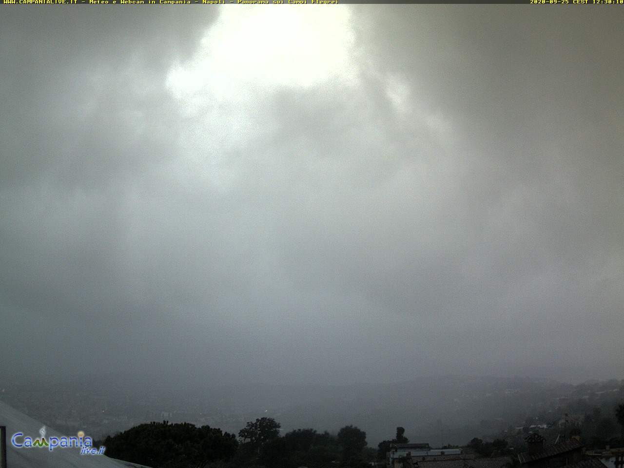 Livecam der Caldera Campi Flegrei.