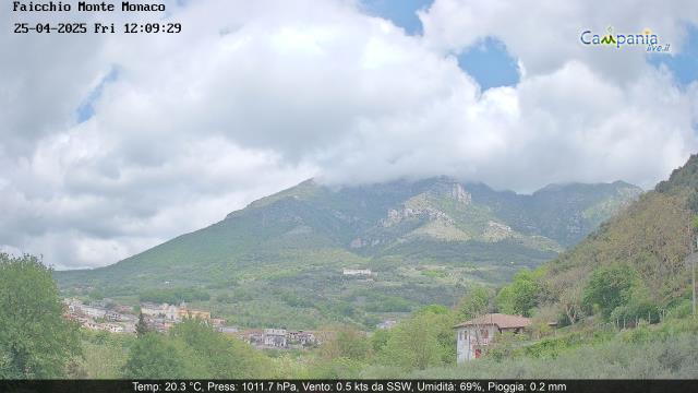 Faicchio (BN) live Webcam - Ultima immagine ripresa