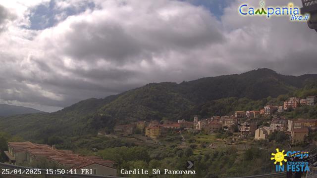 Gioi Cilento (SA) - Frazione Cardile live Webcam - Ultima immagine ripresa