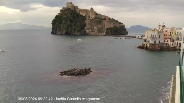 Ischia (NA) - Castello Aragonese live Webcam - Ultima immagine ripresa