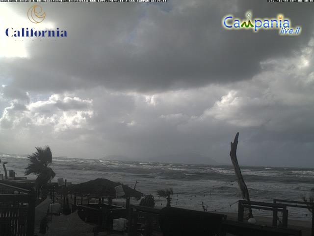 Ischitella (CE) Lido California live Webcam - Ultima immagine ripresa