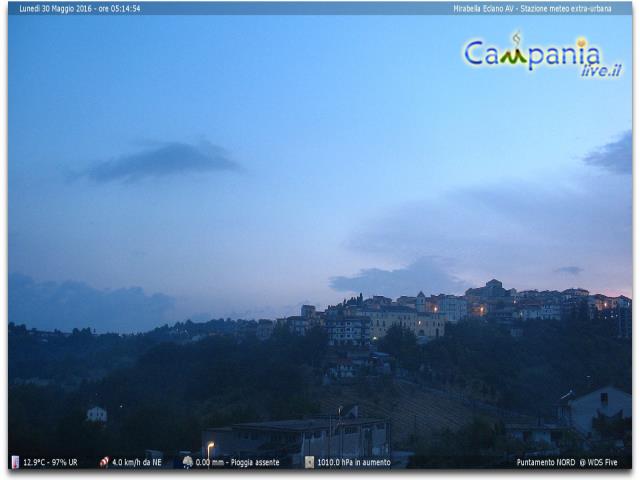 Mirabella Eclano (AV) live Webcam - Ultima immagine ripresa