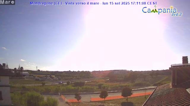 immagine della webcam nei dintorni di Gaeta: webcam Mondragone