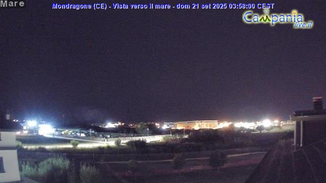 immagine della webcam nei dintorni di Scauri: webcam Mondragone