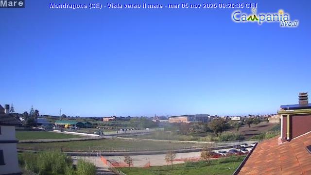 immagine della webcam nei dintorni di Maranola: webcam Mondragone