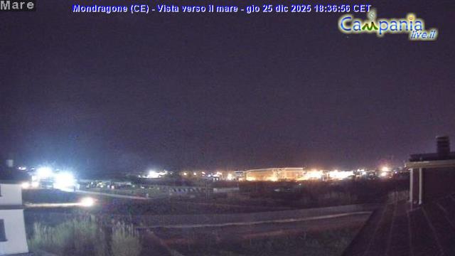 immagine della webcam nei dintorni di Lago Patria: webcam Mondragone