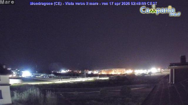 immagine della webcam nei dintorni di Lago Patria: webcam Mondragone