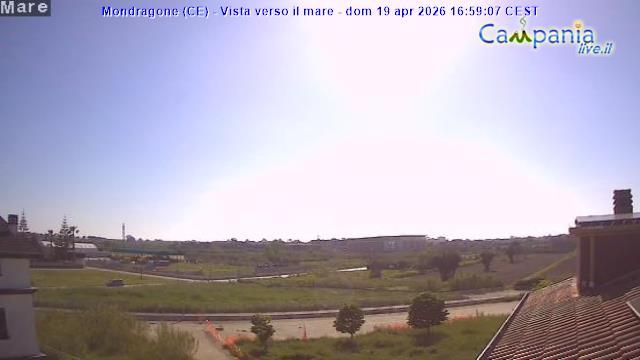 immagine della webcam nei dintorni di Lago Patria: webcam Mondragone