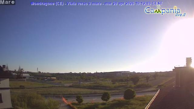 immagine della webcam nei dintorni di Bellona: webcam Mondragone