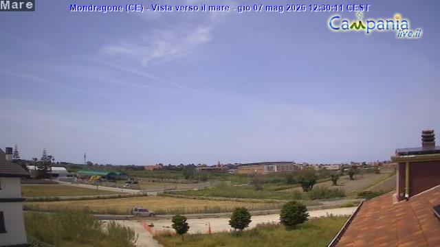 immagine della webcam nei dintorni di Gaeta: webcam Mondragone