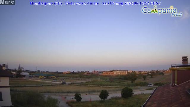 immagine della webcam nei dintorni di Scauri: webcam Mondragone