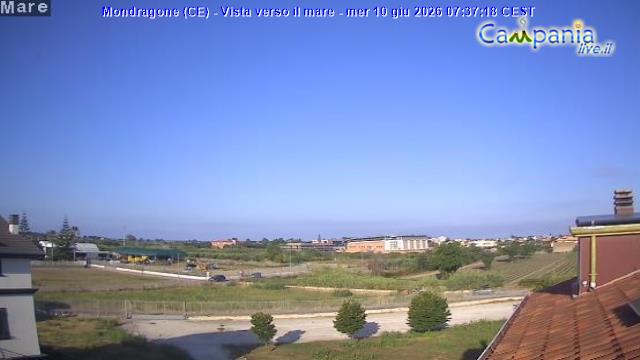 immagine della webcam nei dintorni di Aversa: webcam Mondragone