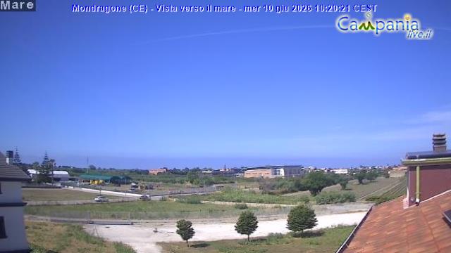 immagine della webcam nei dintorni di Porta di Mare: webcam Mondragone
