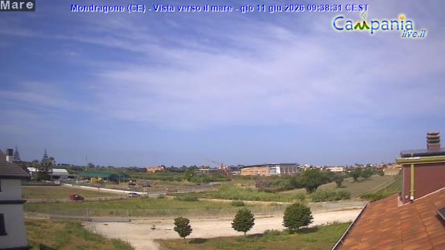 immagine della webcam nei dintorni di Ischitella Lido: webcam Mondragone