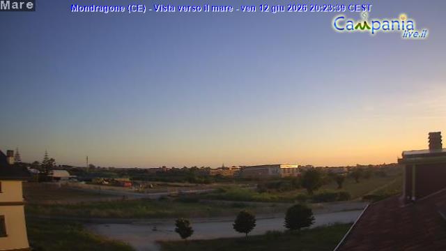 immagine della webcam nei dintorni di Zona Lido: webcam Mondragone