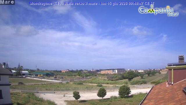 immagine della webcam nei dintorni di Gaeta: webcam Mondragone