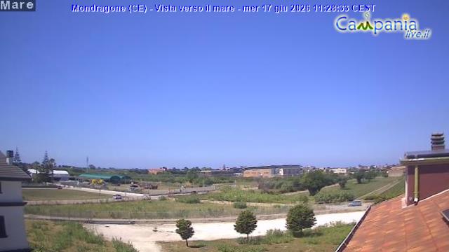 immagine della webcam nei dintorni di Aversa: webcam Mondragone
