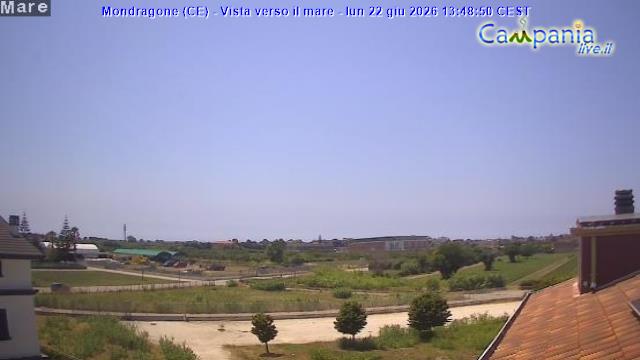 immagine della webcam nei dintorni di Gaeta: webcam Mondragone