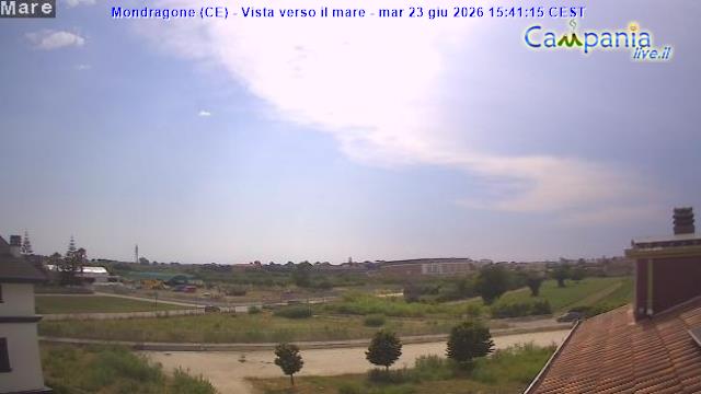 immagine della webcam nei dintorni di Gianola: webcam Mondragone