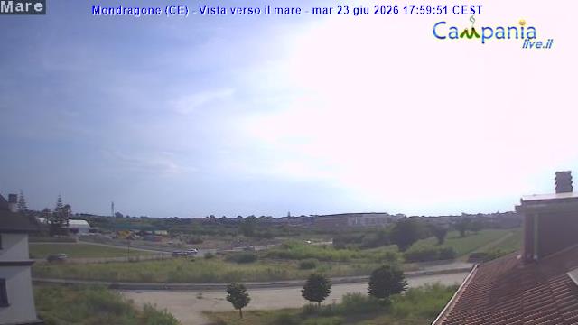 immagine della webcam nei dintorni di Scauri: webcam Mondragone