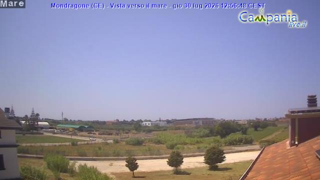 immagine della webcam nei dintorni di Aversa: webcam Mondragone