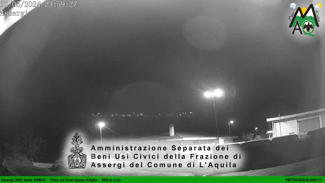 Assergi (AQ) live Webcam - Ultima immagine ripresa