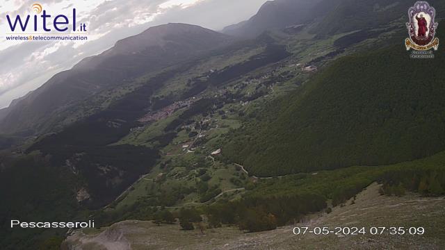 Pescasseroli (AQ) - Monte Vitelle live Webcam - Ultima immagine ripresa
