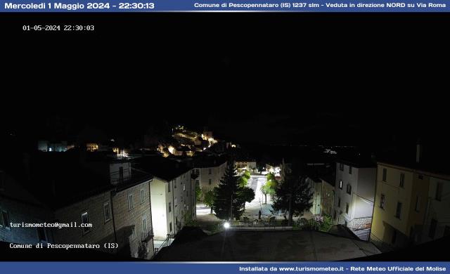 Pescopennataro (IS) live Webcam - Ultima immagine ripresa