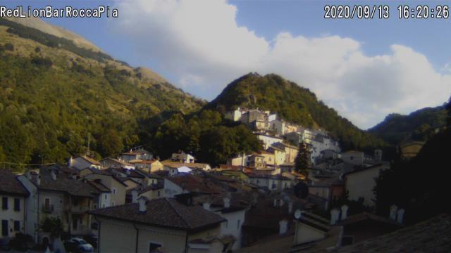 Rocca Pia (AQ) live Webcam - Ultima immagine ripresa