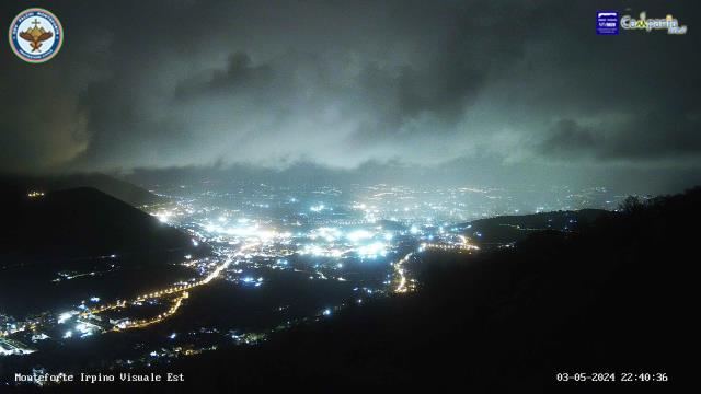 Avellino panorama dal Mt.Esca live Webcam - Ultima immagine ripresa