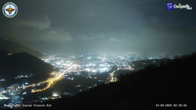 Avellino panorama dal Mt.Esca live Webcam - Ultima immagine ripresa