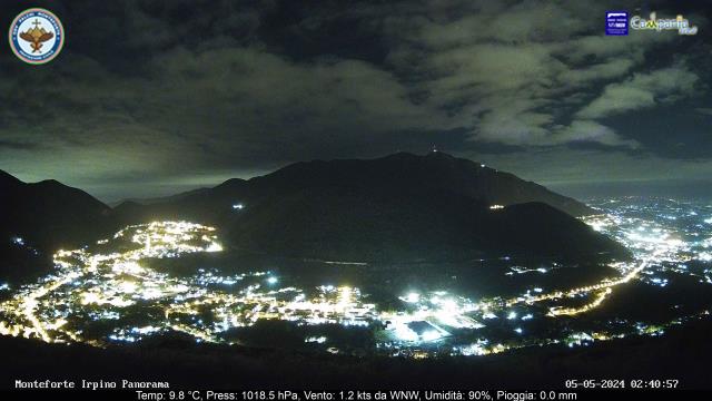 Monteforte Irpino (AV) live Webcam - Ultima immagine ripresa