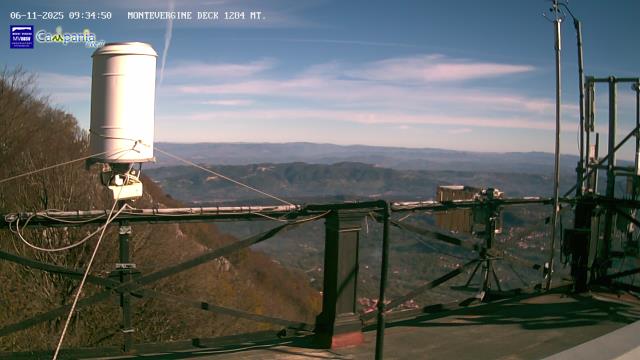 immagine della webcam nei dintorni di Bagnoli Irpino: webcam Mercogliano