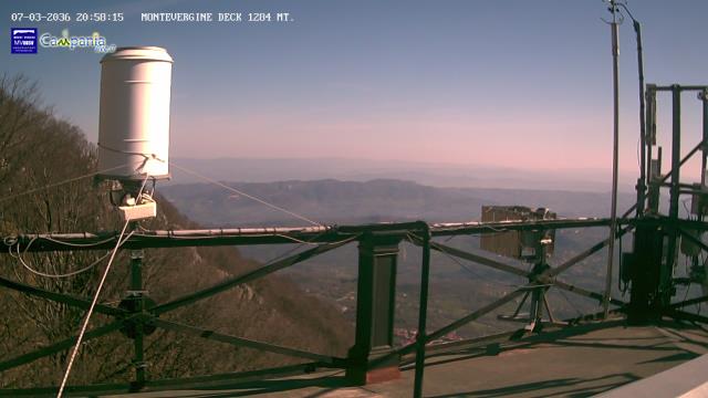 immagine della webcam nei dintorni di Campoli del Monte Taburno: webcam Mercogliano