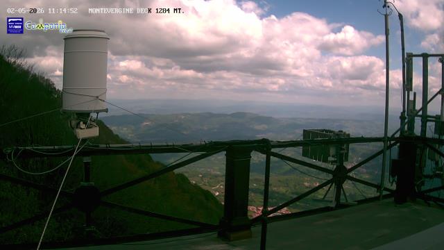 immagine della webcam nei dintorni di Nocera Inferiore: webcam Mercogliano