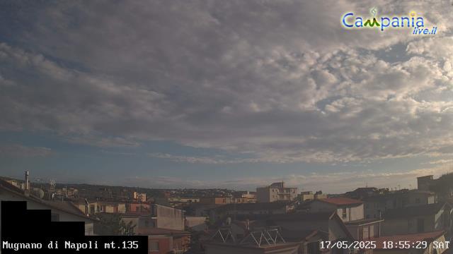 immagine della webcam nei dintorni di Pozzuoli: webcam Mugnano di Napoli
