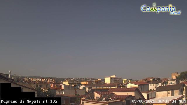 immagine della webcam nei dintorni di Pozzuoli: webcam Mugnano di Napoli