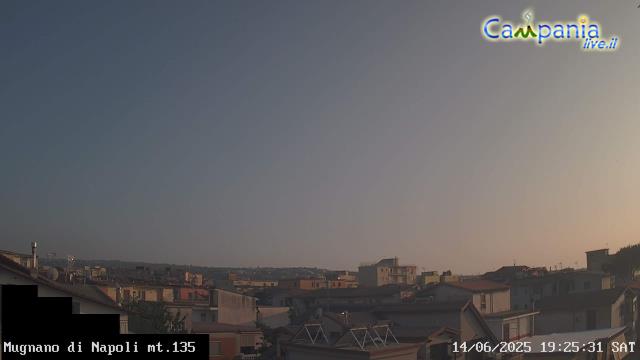 immagine della webcam nei dintorni di Napoli Capodichino: webcam Mugnano di Napoli
