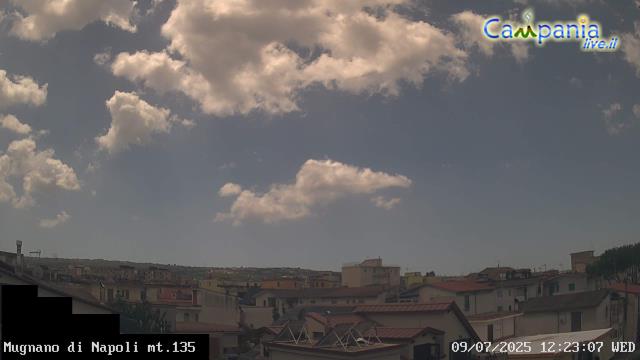 immagine della webcam nei dintorni di Fuorigrotta: webcam Mugnano di Napoli