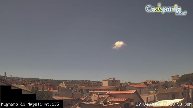 immagine della webcam nei dintorni di Napoli Capodichino: webcam Mugnano di Napoli